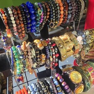 Elegant Multicolor Beaded Bracelet Set